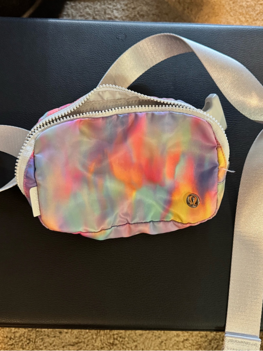 Lululemon Rainbow vibrant prism wash Belt Bag. Limited release color